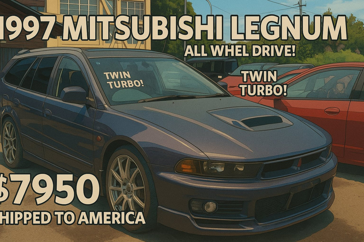 1997 Mitsubishi Legnum VR4