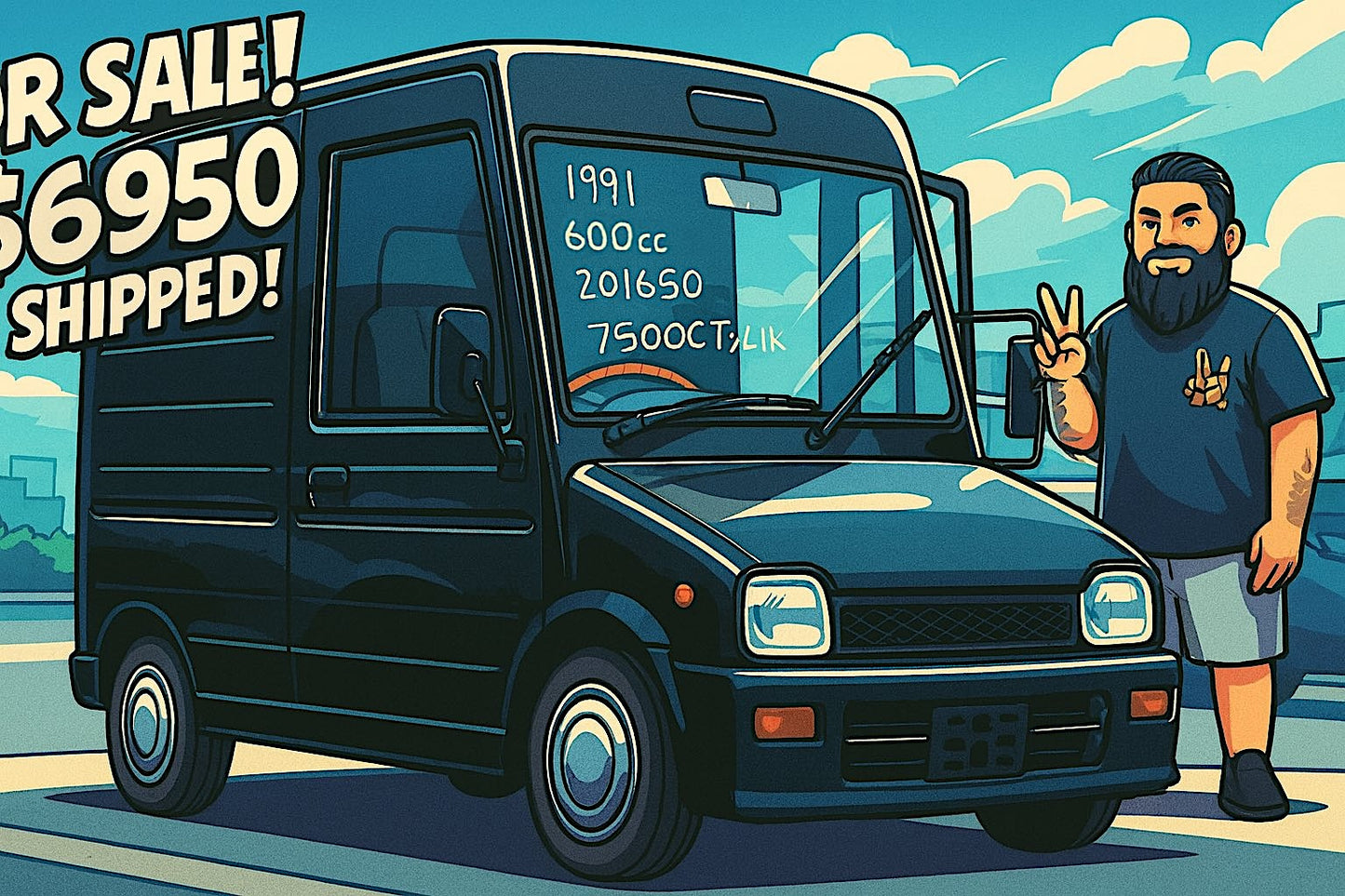 1991 Daihatsu Mira Walkthru