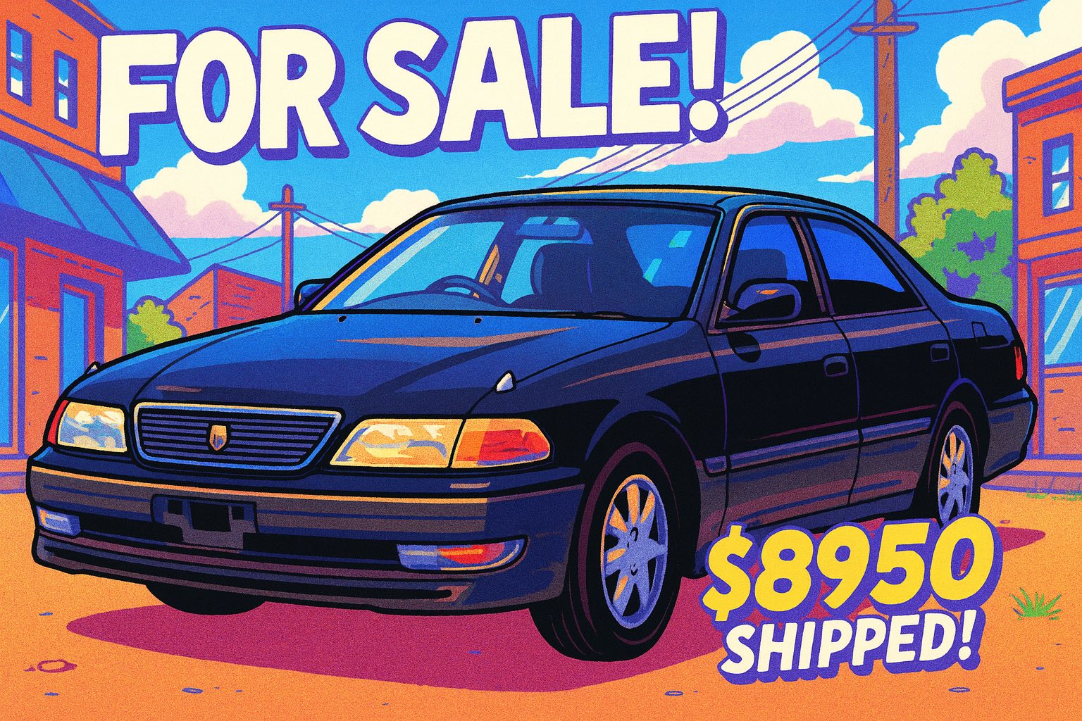 1998 Toyota Mark II Grande Four – AllthingZJDMShop