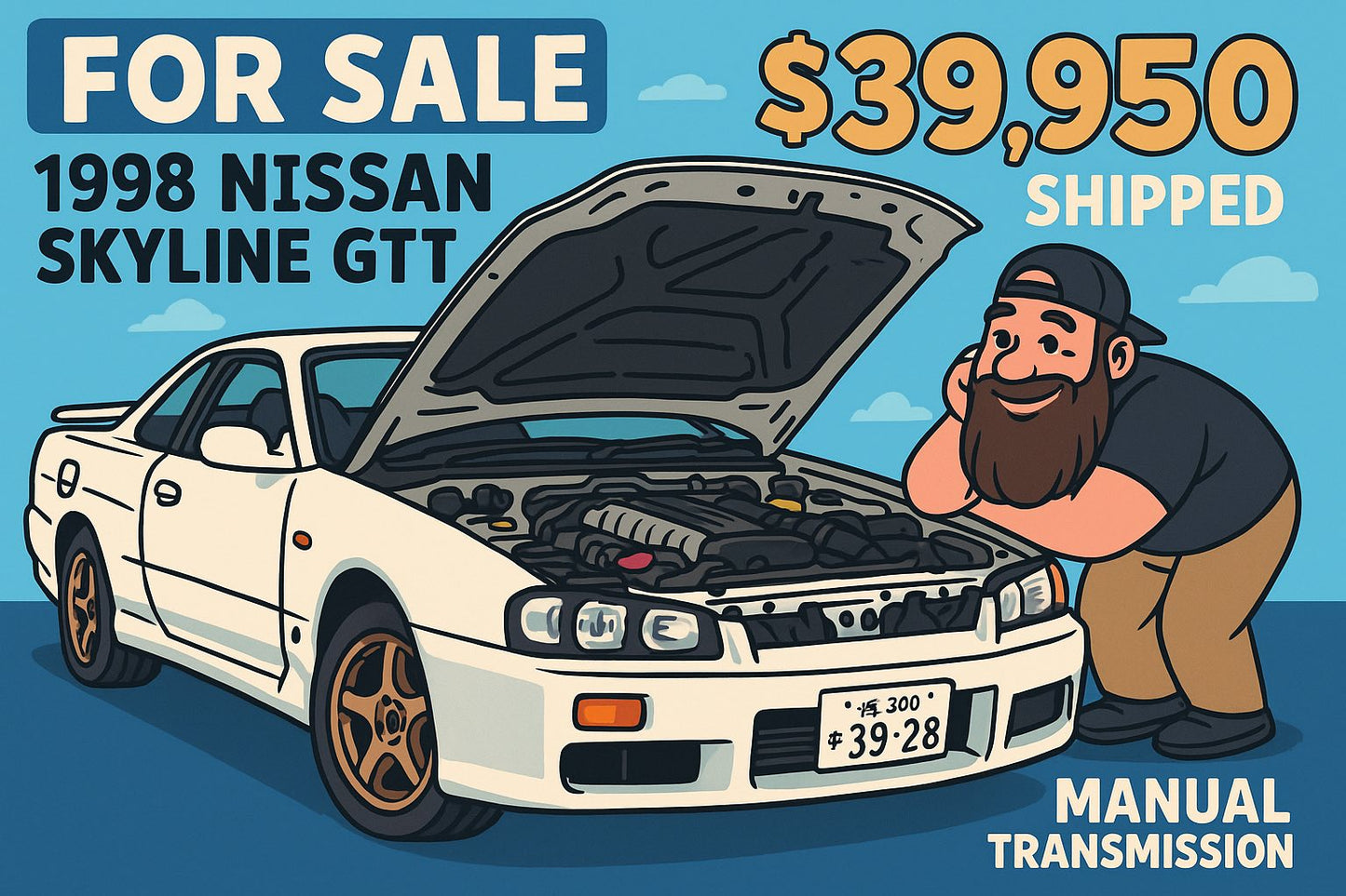 1998 Nissan Skyline R34 25GTT