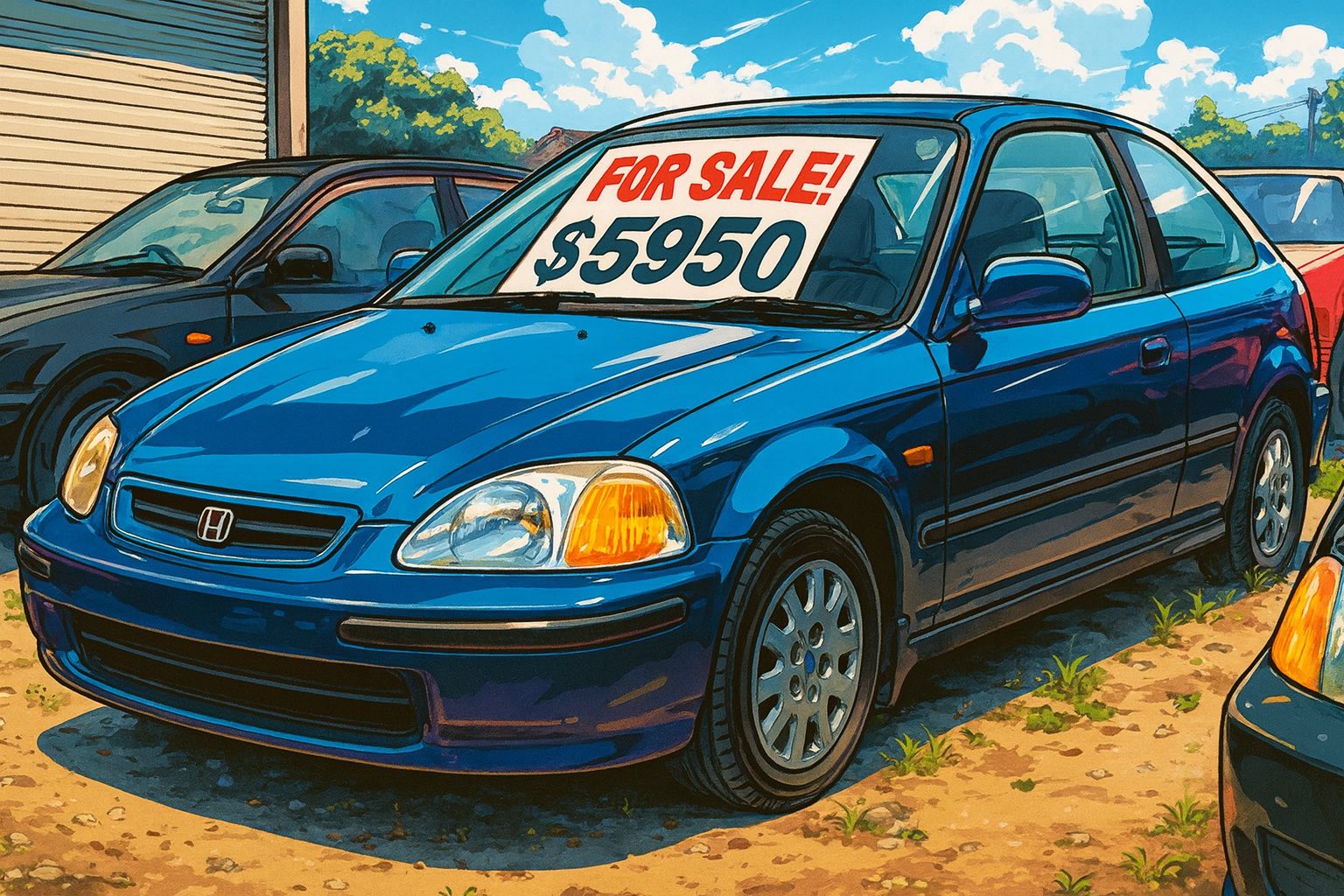 1997 Honda Civic EK3 VTI Hatch – AllthingZJDMShop
