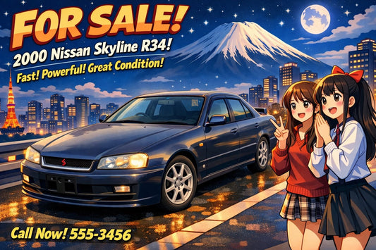 2000 R34 Nissan Skyline 25GT