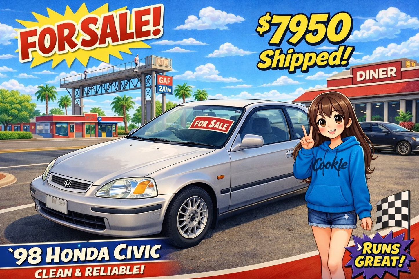 1996 Honda Civic EK3