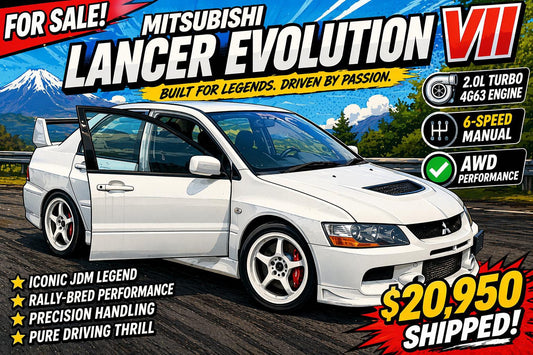 2001 Mitsubishi Lancer Evolution VII GSR
