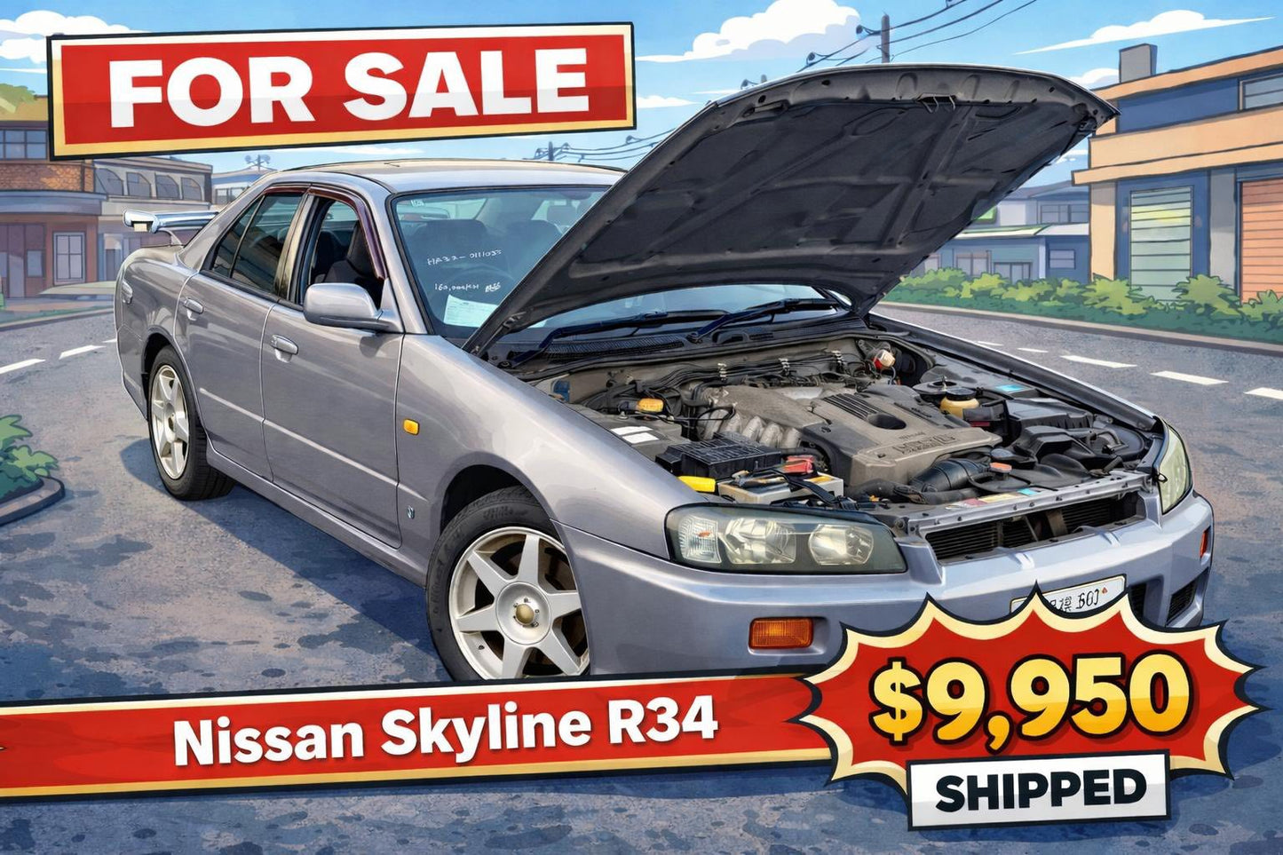 2000 Nissan R34 Skyline 20GT