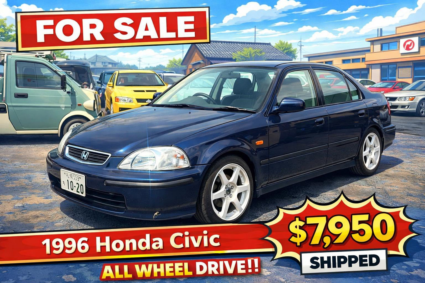 1996 Honda Civic Ferio EK5