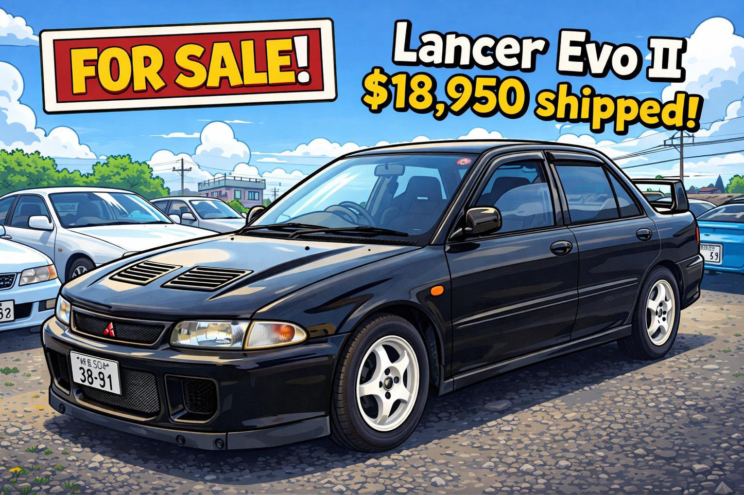 1994 Mitsubishi Lancer Evolution II GSR