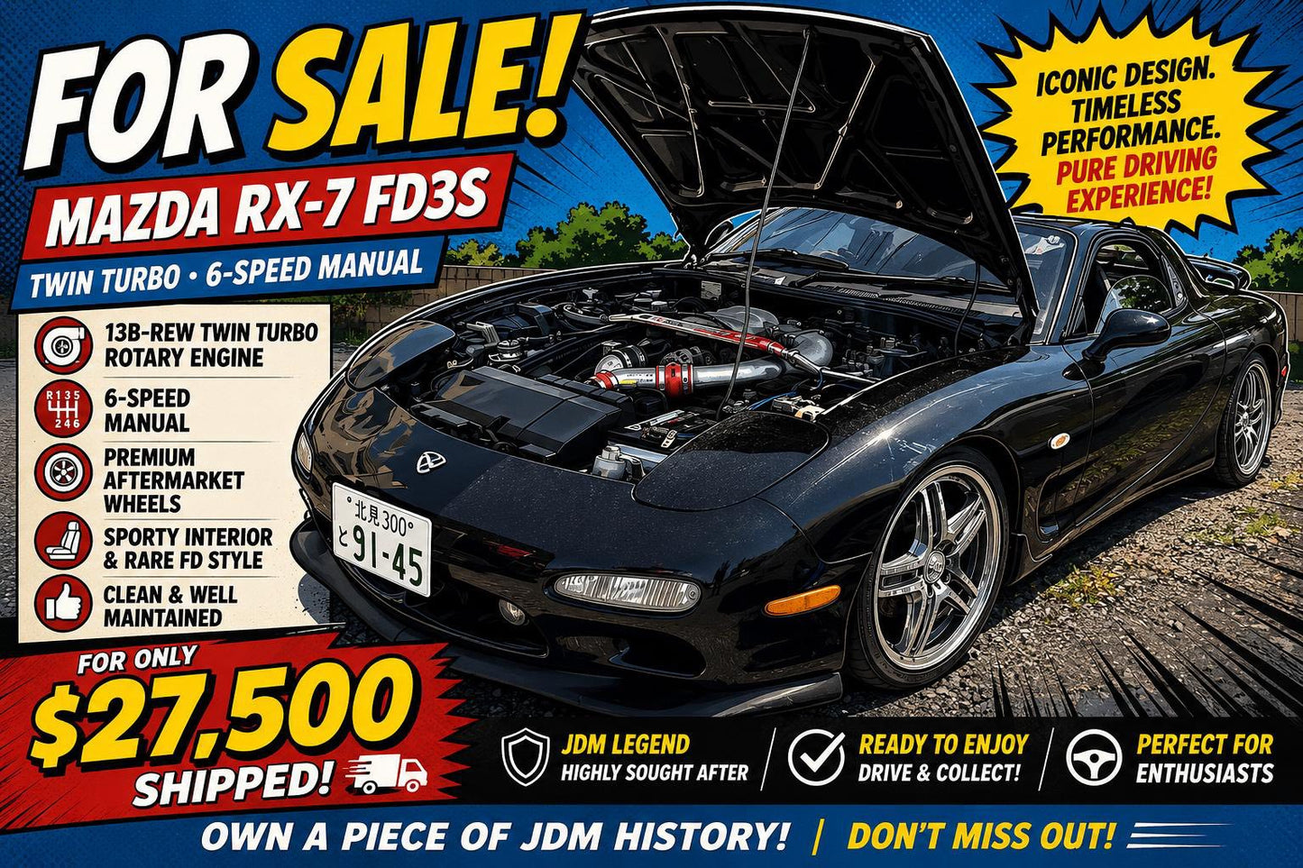 1993 Mazda FD3S RX-7