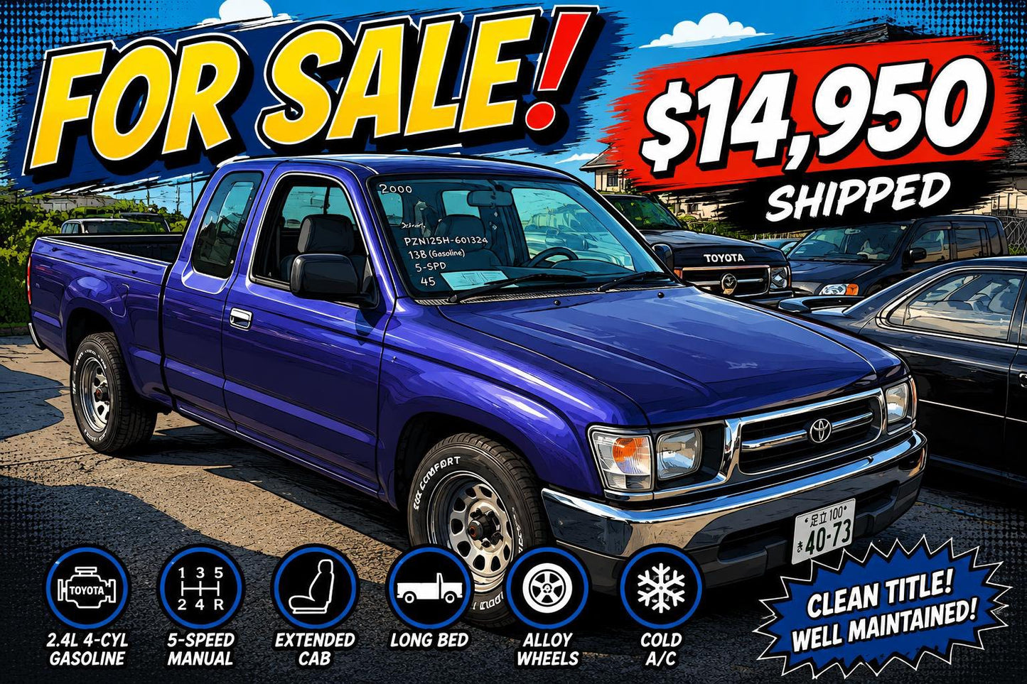 2000 Toyota Hilux Xtracab