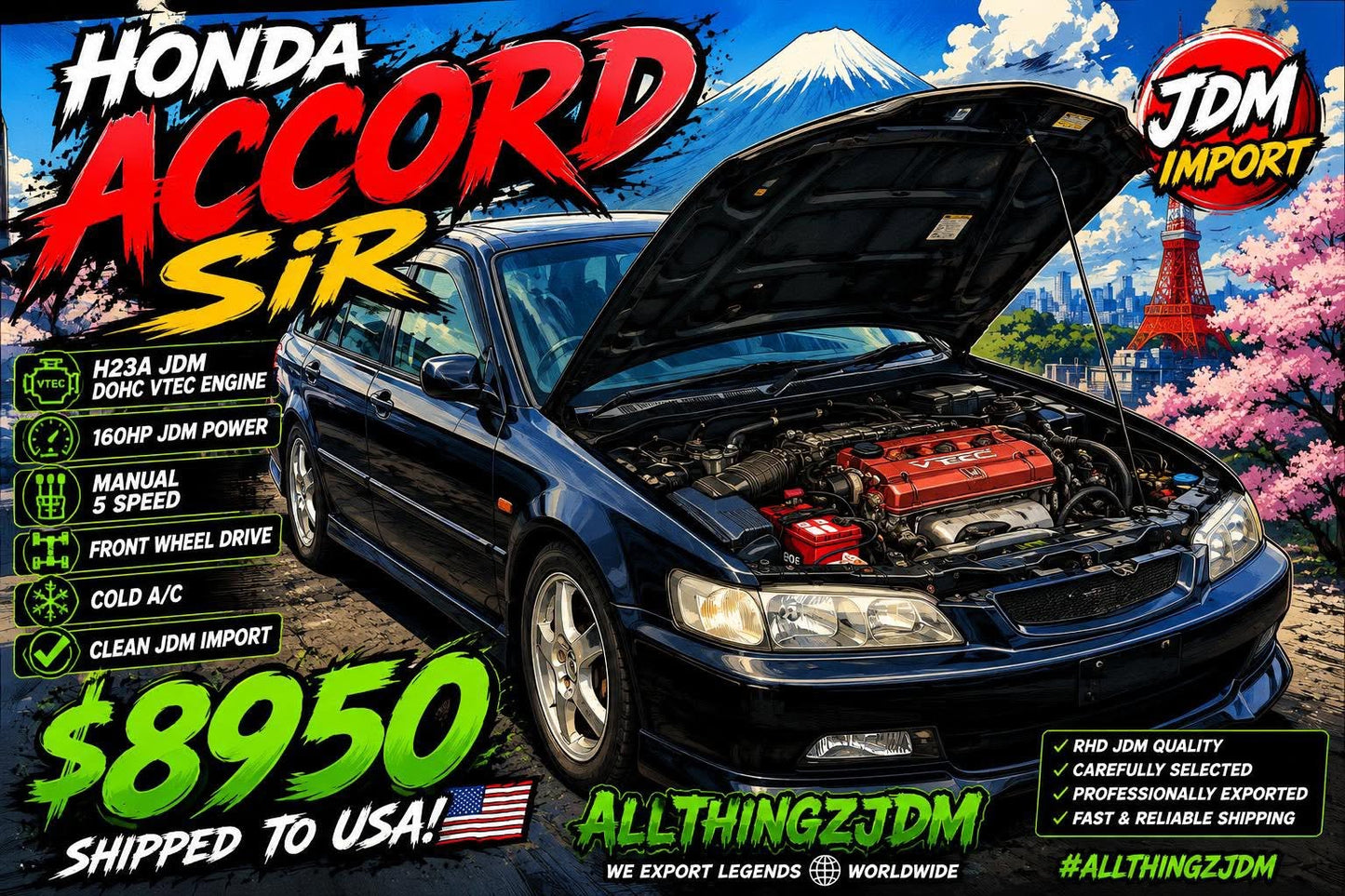 2000 Honda Accord SiR Wagon