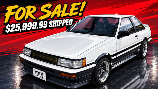 1986 Toyota Corolla AE86 Levin GT Apex