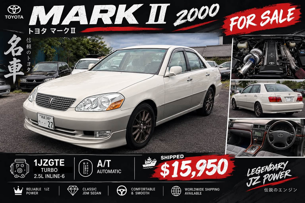 2000 Toyota Mark II Grande G-TB