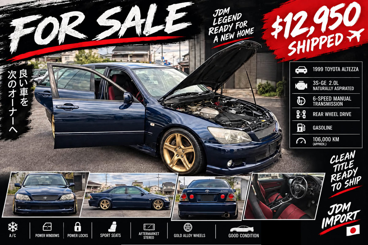1999 Toyota Altezza RS200 QUALITAT